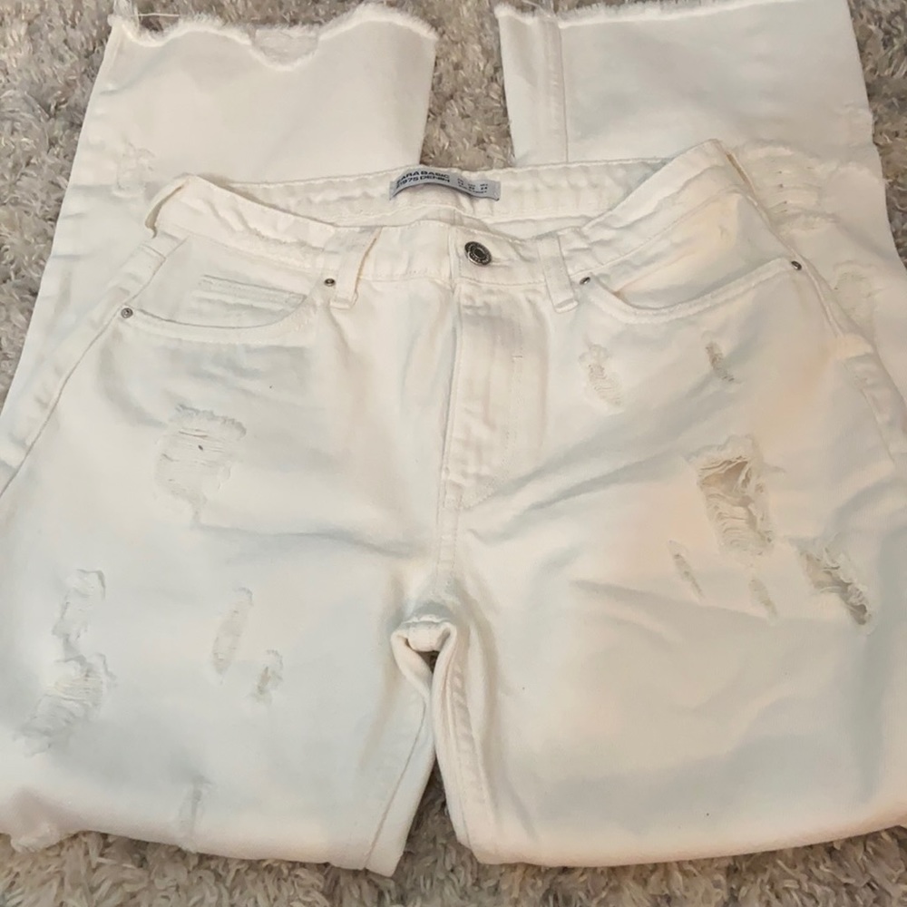 Zara Basic Z1975 White Denim